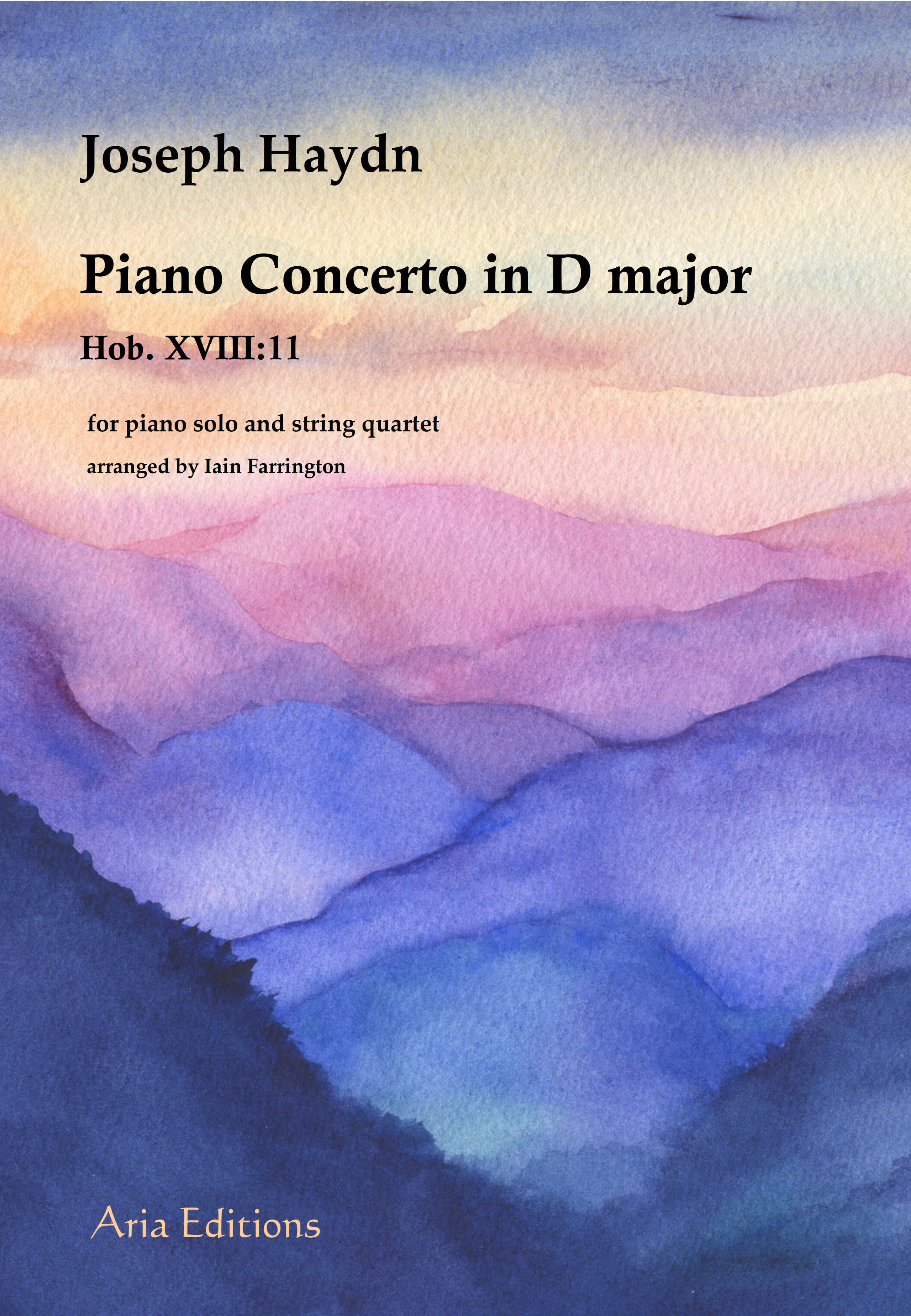 Haydn - Piano Concerto in D major (score and parts) - purchase